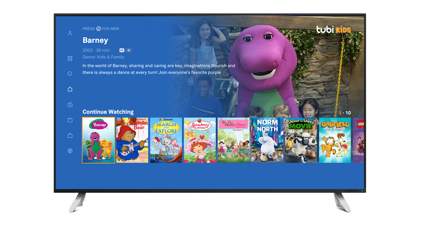 Image representing IPTV Kids Content premium subscription offer featuring diverse cartoon characters and family-friendly shows