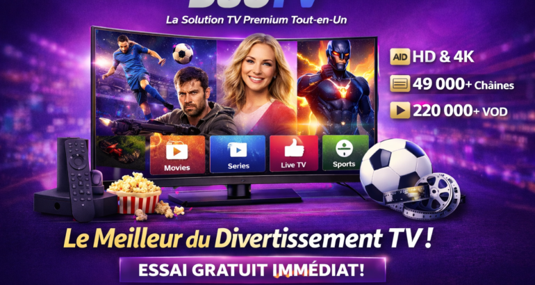 SubTV Official en France – La Référence du Divertissement TV Premium